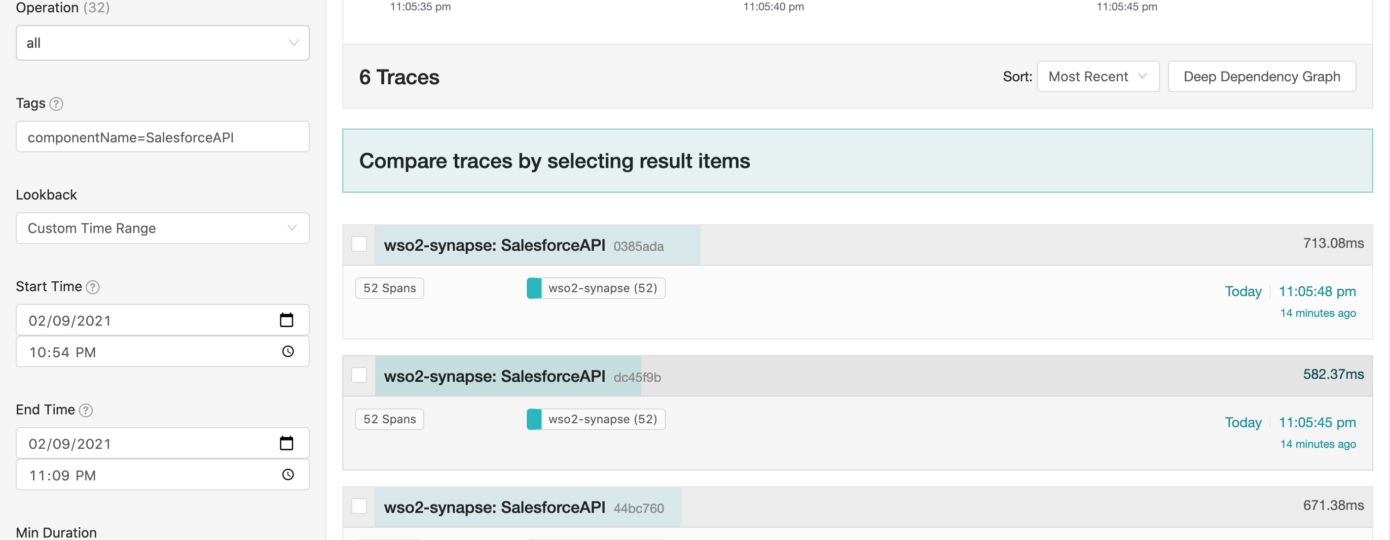 API Jaeger Tracing API Jaeger Tracing